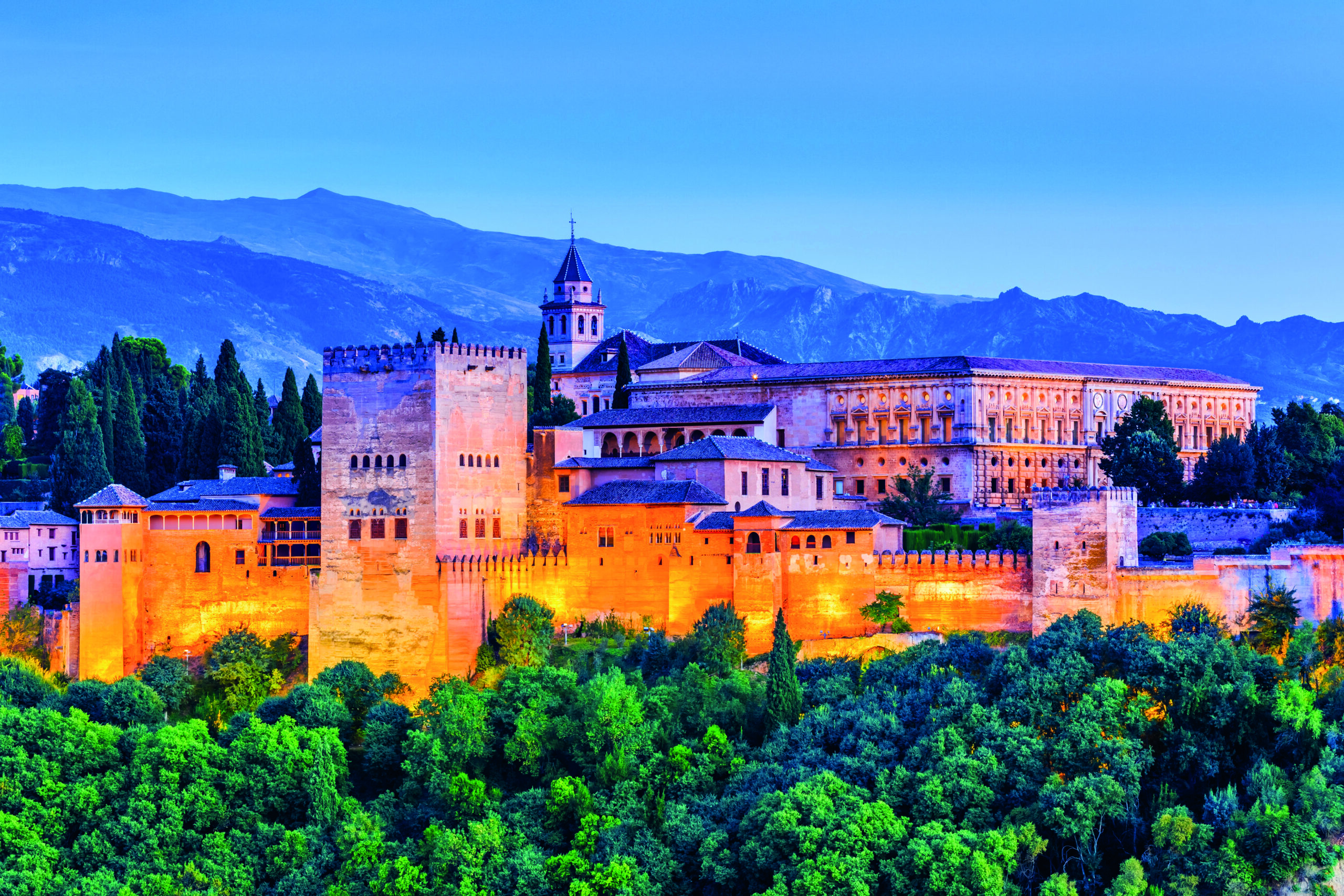 The Alhambra survived not just the reconquest of Grenada in 1492, but the attentions of Holy Roman Emperor Carlos V, who built a Renaissance palace within its walls, and Napoleon’s retreating troops, who ransacked the complex in the early 19th century and even attempted to blow it up as they departed.